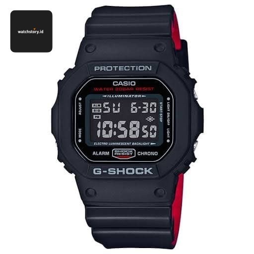 Jam Tangan Digital G-Shock Original Dw-5600Hr-1Dr