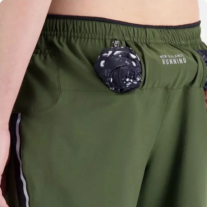 Terbaru Celana Pendek Lari Pria New Balance Impact Run Short Original Best Seller