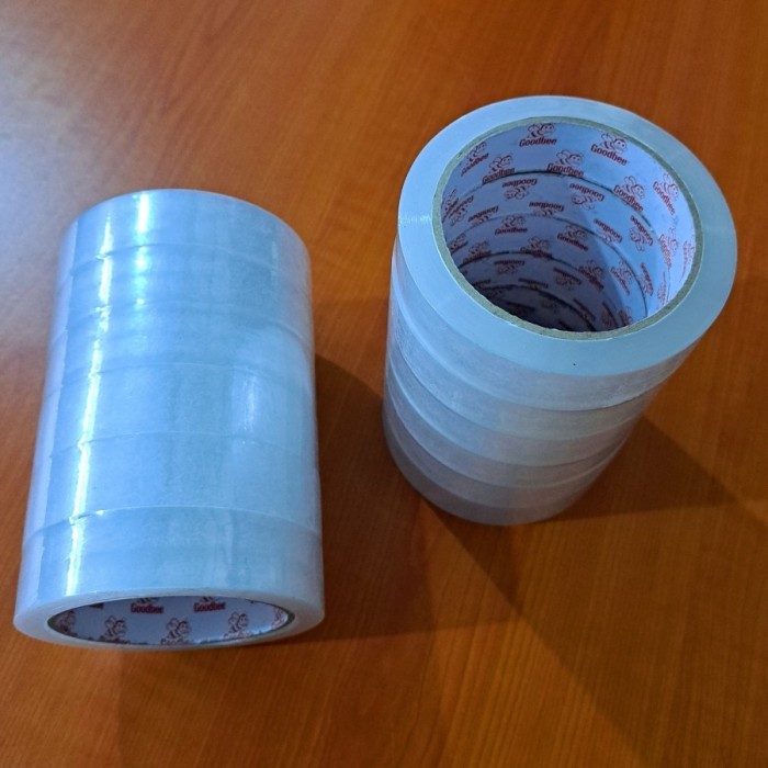 

Barang Terlaris Lakban Isolasi 1 Inch - Selotip 24 Mm Super Bening 90 Yard - 6Pcs Packing Aman