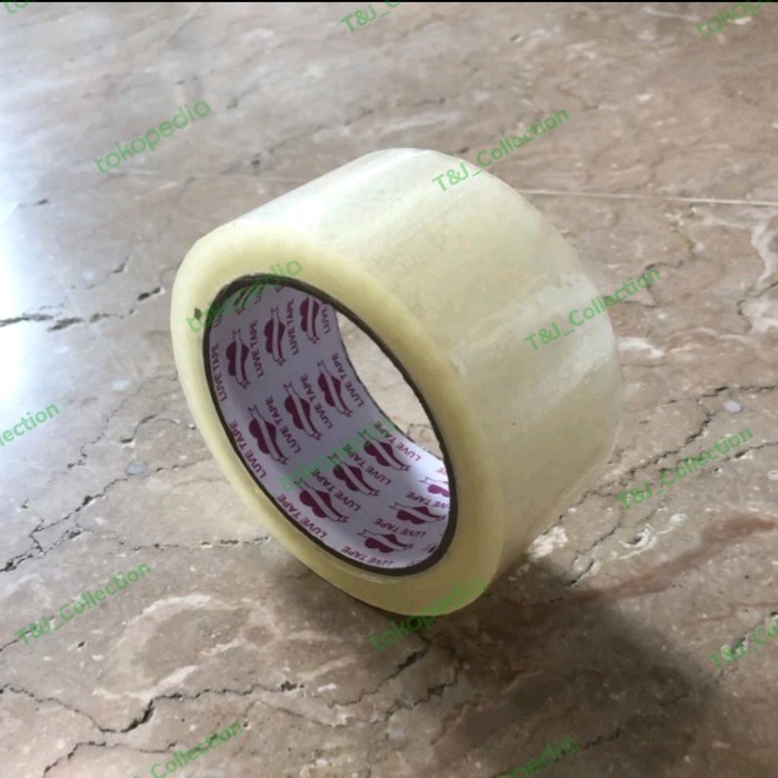 

Produk Terbaru Lakban Bening 2 Inch Opp Merk Luve Tape ( Harga Perslop Isi 6 Gulung ) Cod