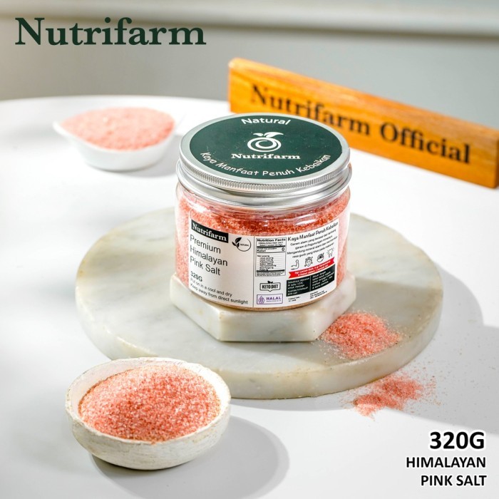 

HIMALAYAN SALT 320G ORIGINAL / GARAM HIMALAYA PREMIUM MASAK PINK MPASI