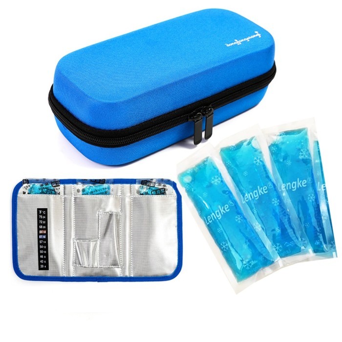 Hot SaleEVA Insulin Pen Case Cooling Protector Bag Pouch Cooler Travel Diabetic Pocket intlin High