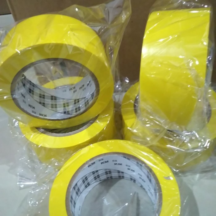 

Sale Termurah Floor Marking Lakban Lantai Km 88 Kuning Size 2In X 33Mtr