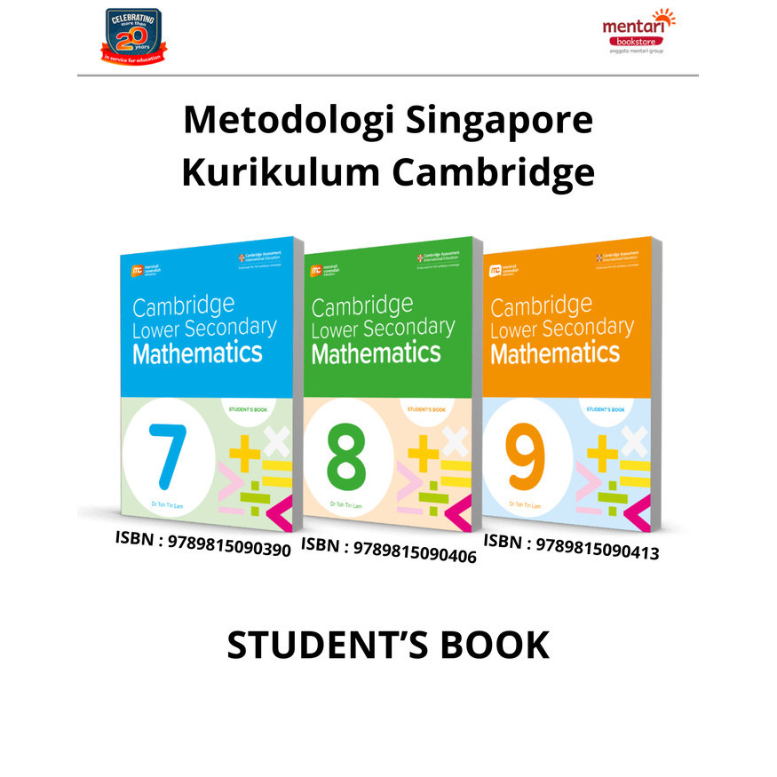 

Sale Marshall Cavendish Cambridge Lower Secondary Mathematics