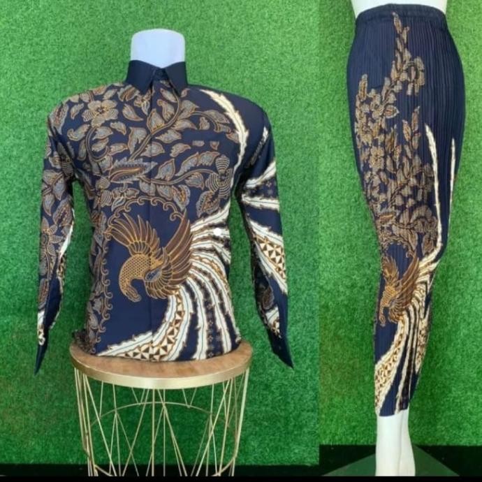 kemeja batik couple pasangan wanita / kemeja batik mewah dan elegan Terlaris