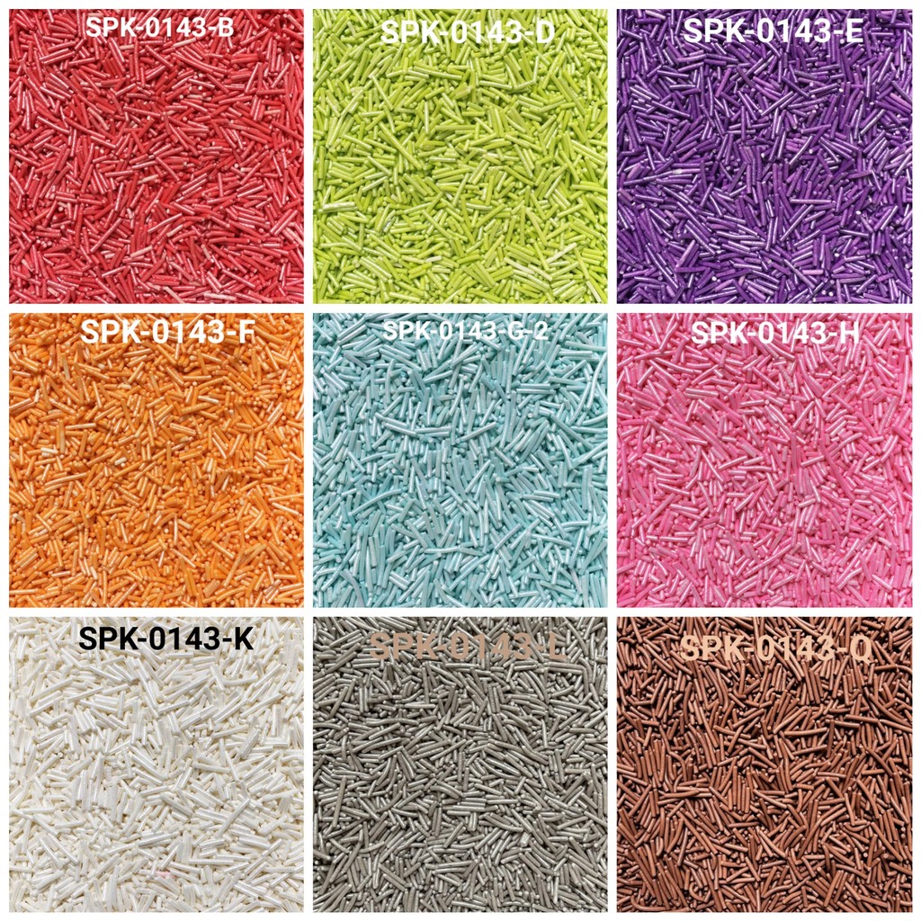 

GR-SPK-0143 Sprinkles sprinkle sprinkel 1kg 1 kg meses (SPRINKLES)