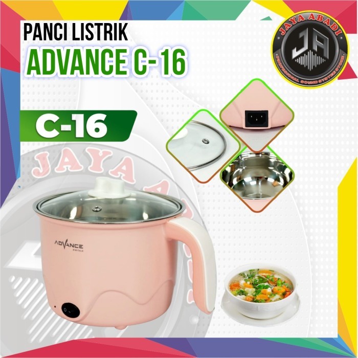 PROMO PANCI LISTRIK SERBAGUNA ADVANCE C-16 ORIGINAL GARANSI