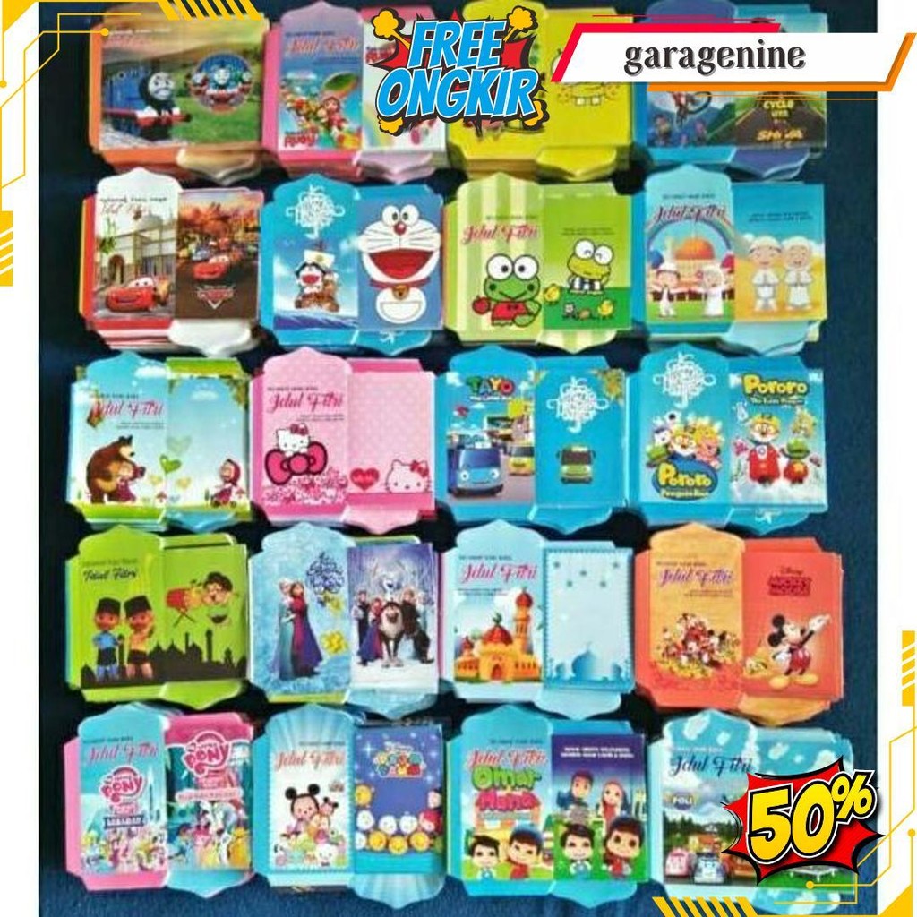 

Amplop Lebaran 100 Lembar Free Plastik ( Masih Bentuk Lembaran) Bisa Cod