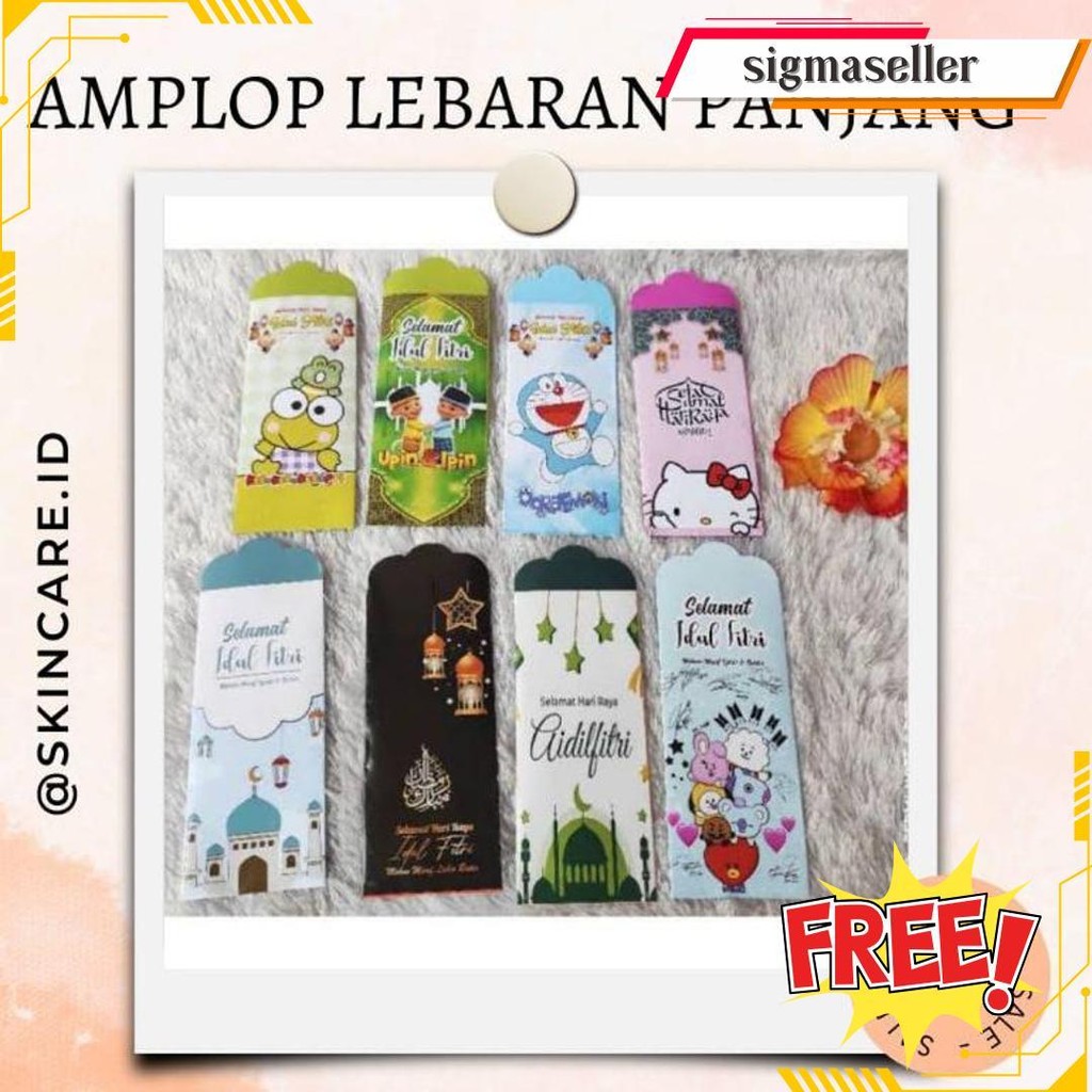 

Amplop Lebaran Panjang Isi 10 Gratis Ongkir