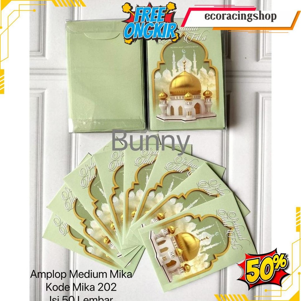 

Amplop Lebaran Idul Fitri (Isi 50Pcs) Amplop Karakter Angpao Lucu Terlaris
