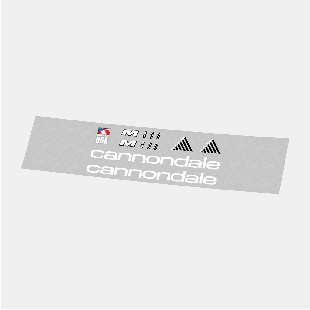 Cannondale M400 1994 Frameset / Sticker / Decal Sepeda