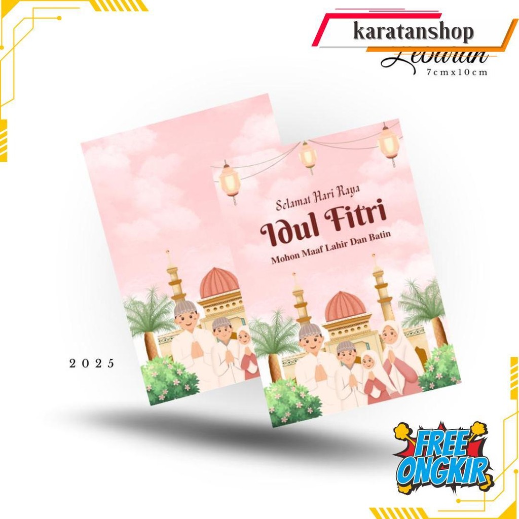 

Amplop Lebaran Idul Fitri Premium Ukuran Medium Desain Karakter Lucu Ramadhan 2025 Isi 50 Angpao Gratis Ongkir