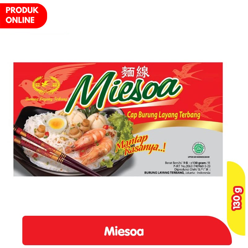 

Burung Layang Terbang Miesoa Instan 130 g