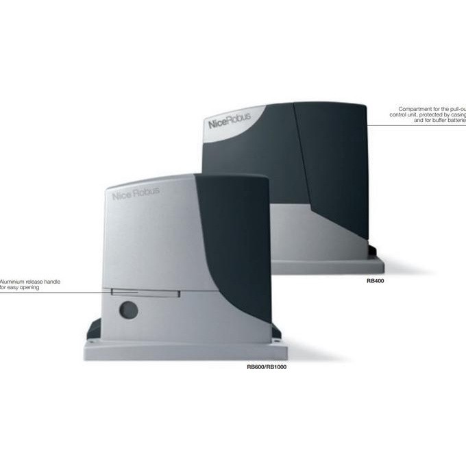 Automatic Sliding Gate/ Mesin Pintu Otomatis Nice - Robus 1000