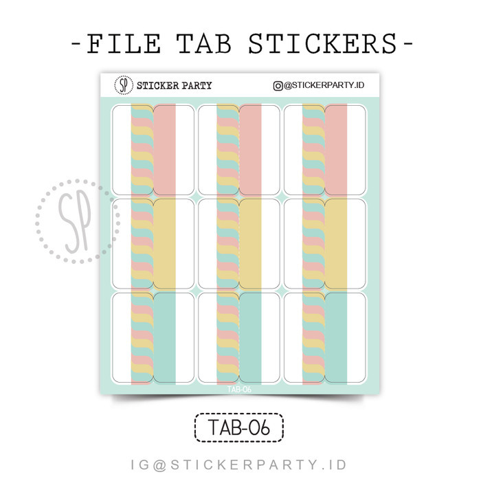 

{{{{{{] [Sticker Party] Stiker Pembatas Buku Label File Tab Marshmallow DIY
