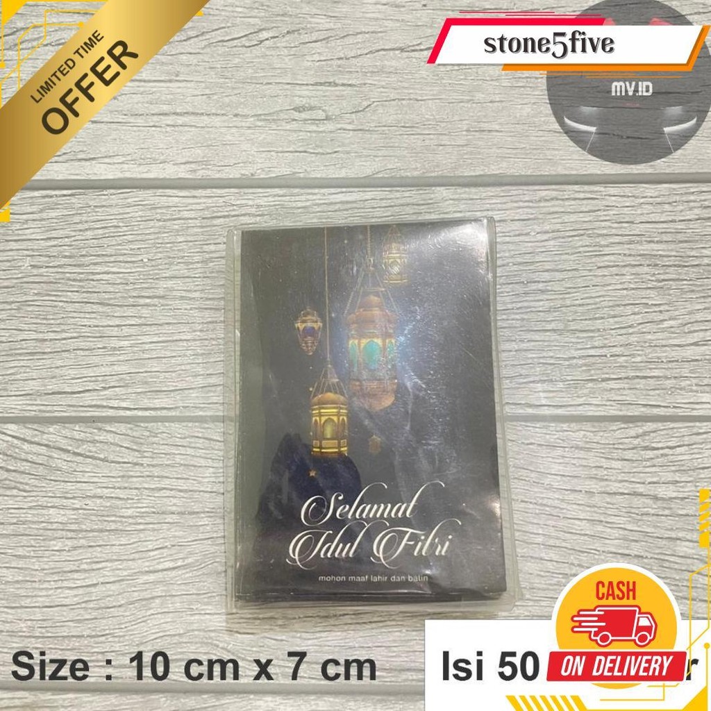 

Amplop Lebaran Idul Fitri (Isi 50 Lembar) Amplop Karakter Angpao Thr Gift Lebaran Hari Raya Eid Mubarak Terbaru Original Produk