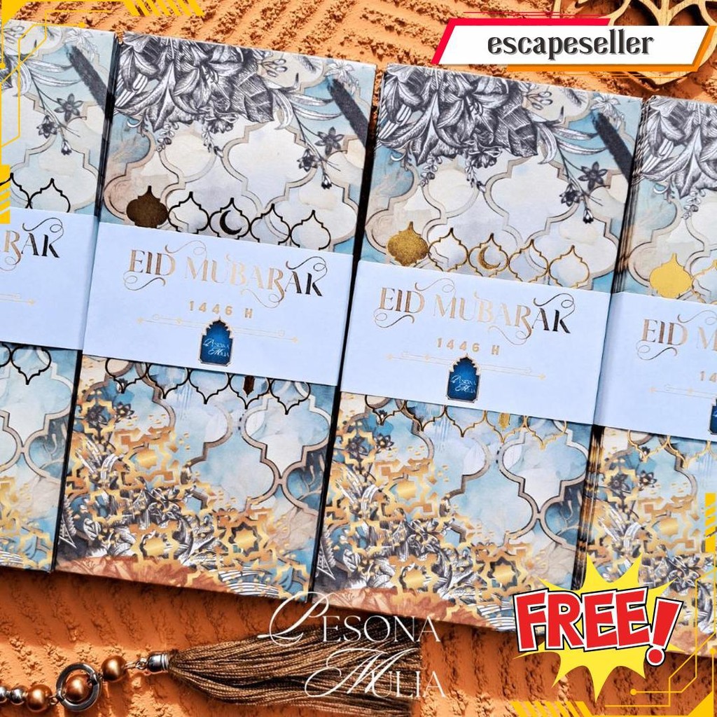 

[Limited] Exclusive Amplop Lebaran Super Mewah Platinum 10 Lembar Emboss Premium Angpau Thr Termurah Banget