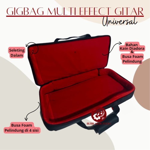 New Tas Gigbag Untuk Multi Effect Gitar Effect Gitar Universal
