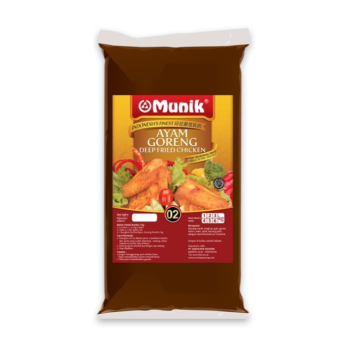 

TERLARIS BUMBU MUNIK AYAM GORENG - 1000GR MURAH!!! MURAH