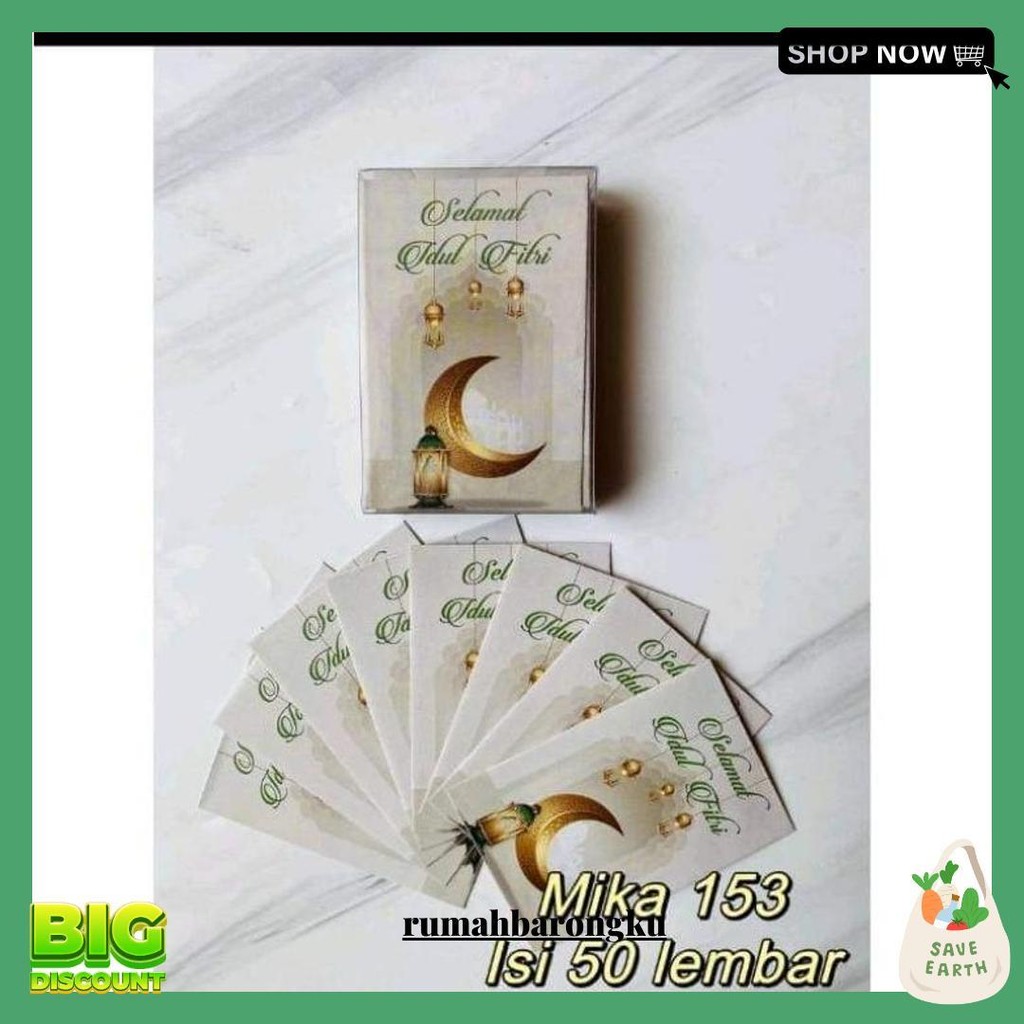 

Amplop Lebaran Premium Isi 50 Gratis Ongkir