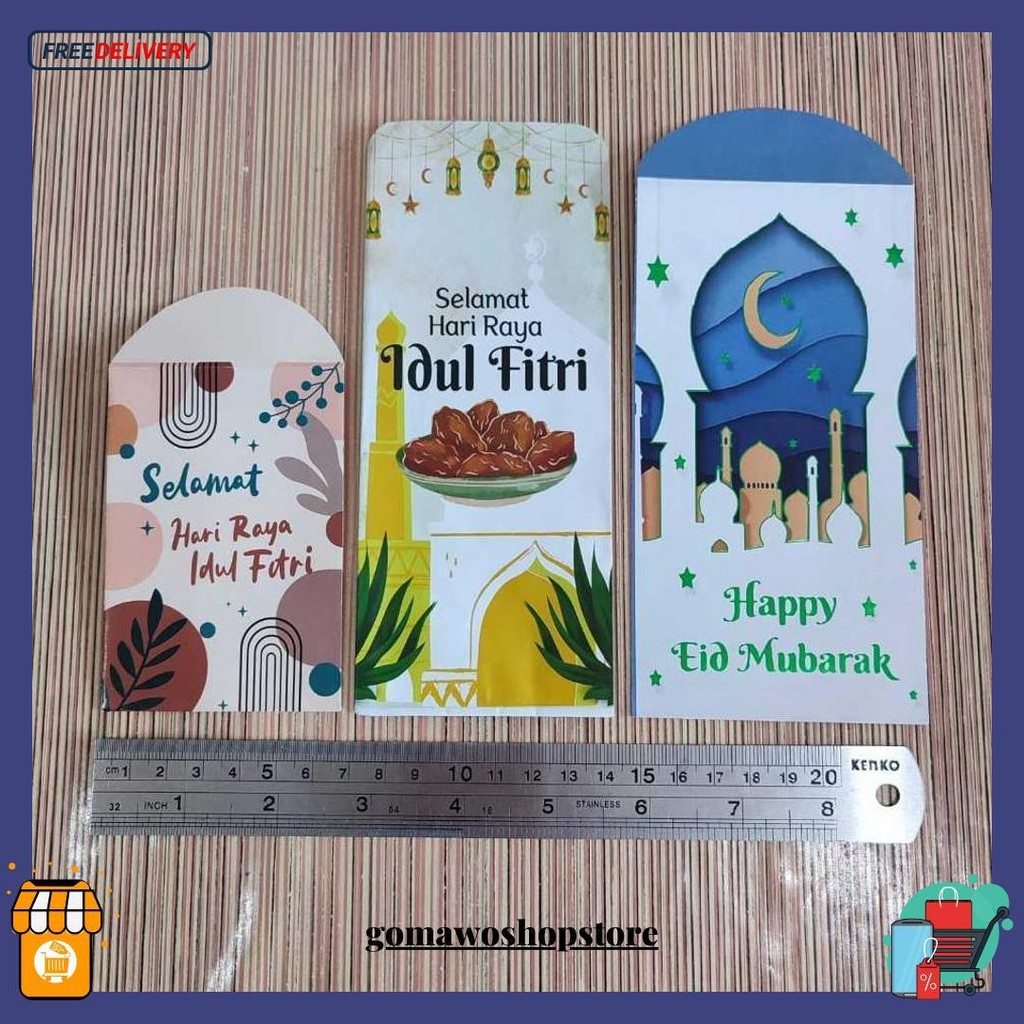 

[ Ready Samarinda ] Amplop Lebaran Pack 10 Lembar | Amplop Idul Fitri 10Pcs | Amplop Karakter Lucu Siap Kirim