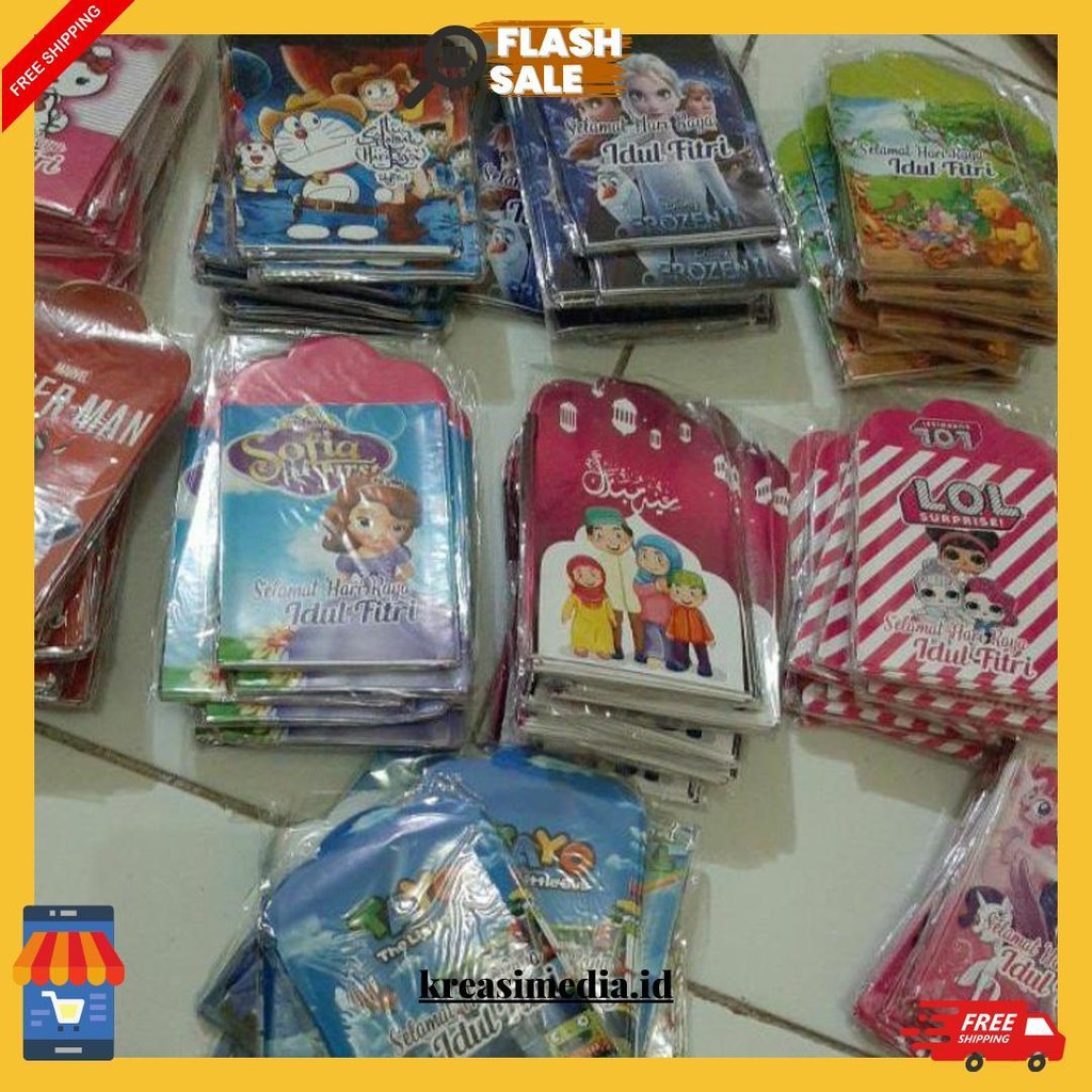 

Amplop Lebaran Idul Fitri Isi 10 Ukuran Medium/Angpao Lebaran Termurah Banget