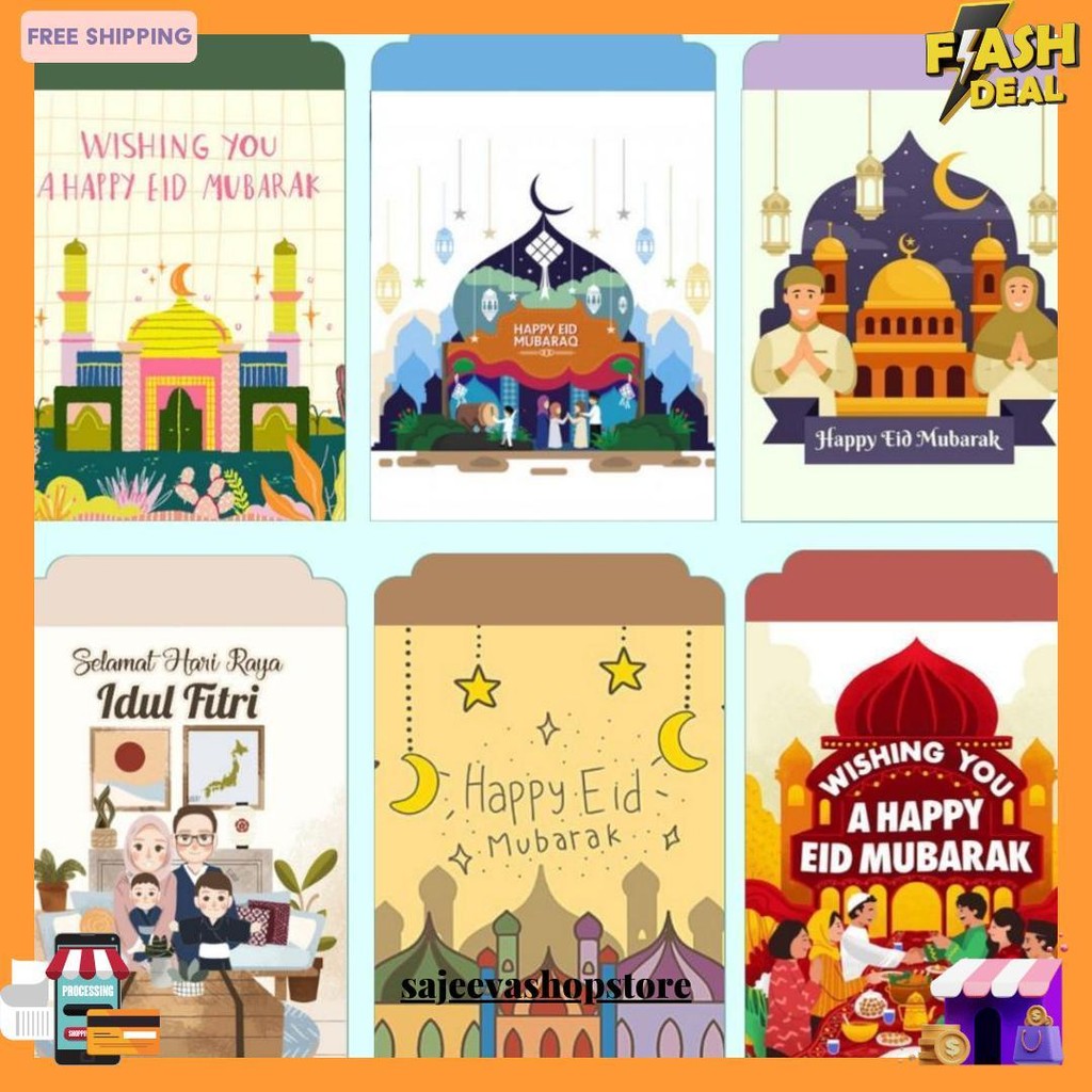 

Amplop Lebaran Idul Fitri 50 Pcs Dan 100 Pcs Motif Lucu Angpau Angpao Cod