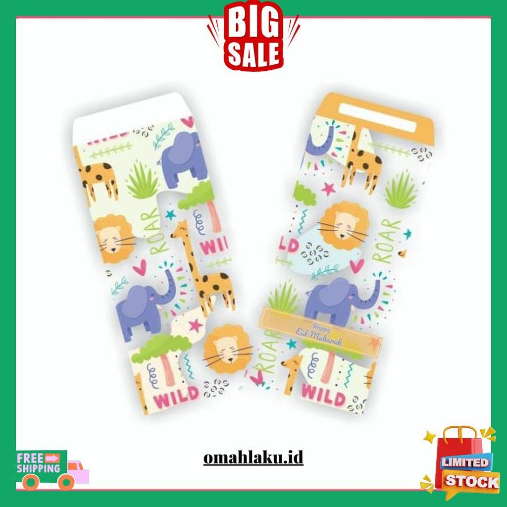 

Amplop Lebaran Panjang Motif Lucu Amplop Besar Uang Tanpa Dilipat Terlaris