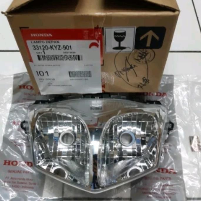 reflektor lampu depan Supra x 125 helm in original