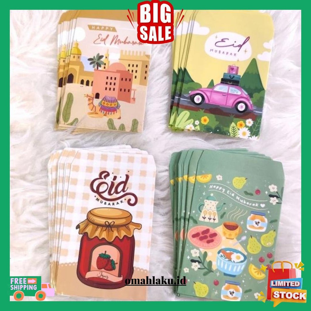 

Isi 10 Pcs - Grosir Amplop Lebaran Medium 2025 Gratis Ongkir