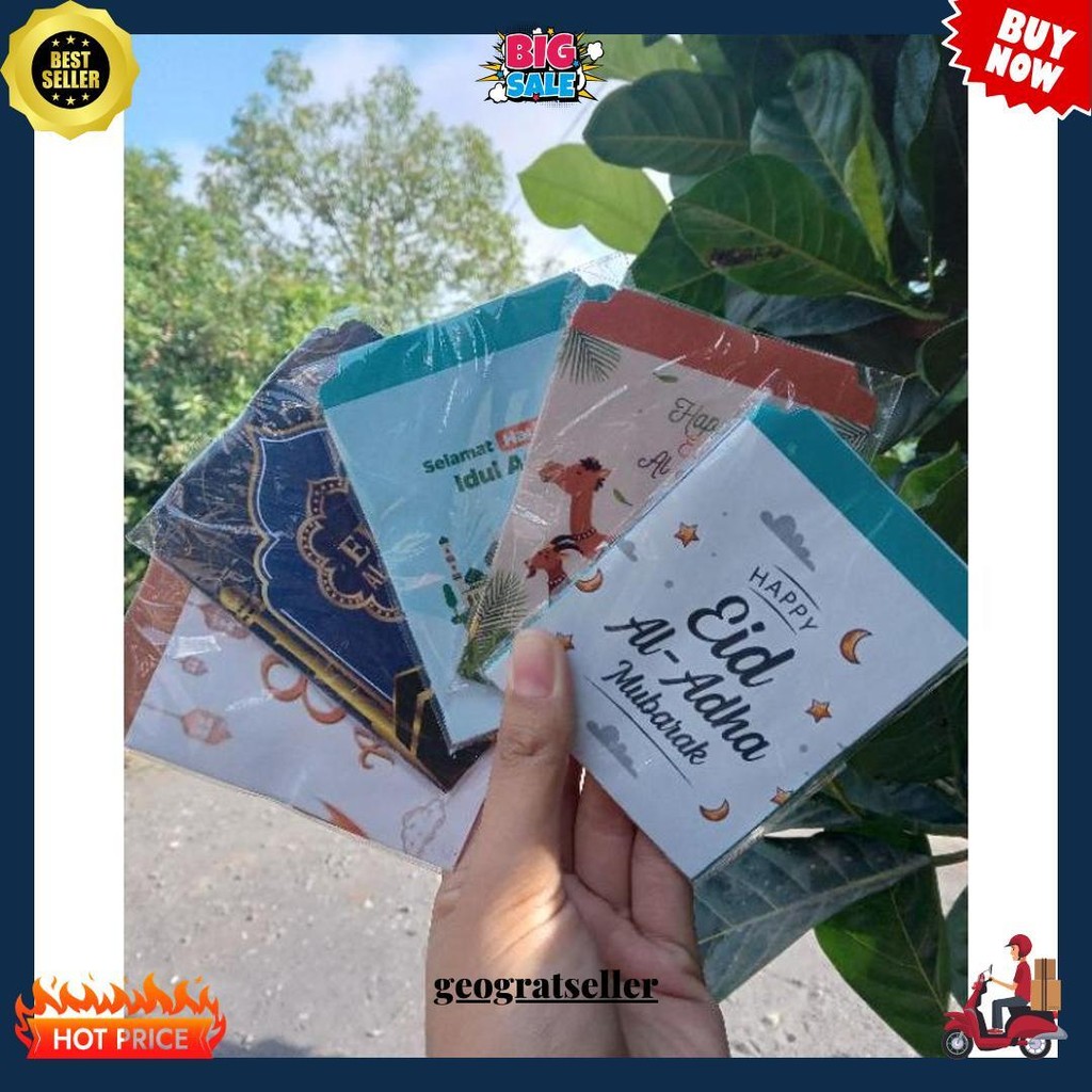 

Amplop Lebaran Idul Adha Uk Medium (Isi 10 Pcs/Pak) Gratis Ongkir