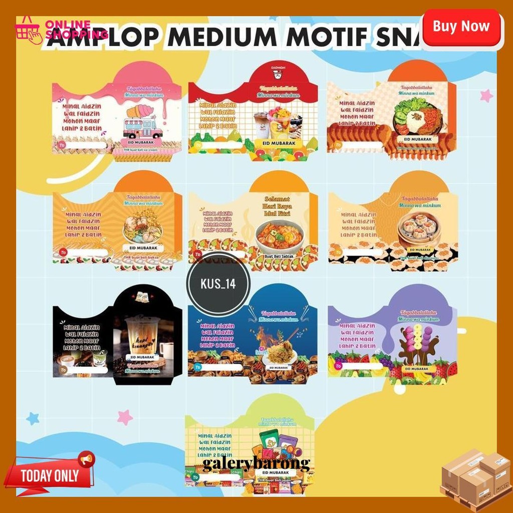 

Paket 50 Pcs Amplop Lebaran 2025 | Amplop Thr Murah Termurah Banget