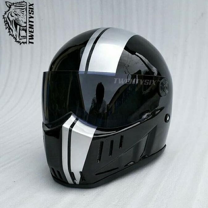 Helm Custom Japstyle Caferacer Bobber Bratstyle