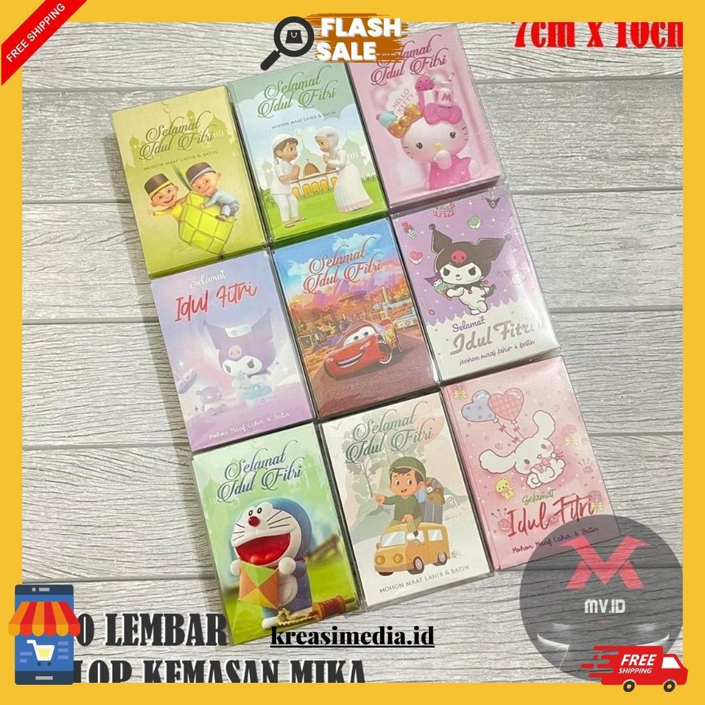 

Mv.Idofficial Ready ! Amplop Lebaran Hari Raya Idul Fitri Isi 50 Pcs / Angpao Eid Mubarak Gift Thr Multifungsi Murah Original Produk