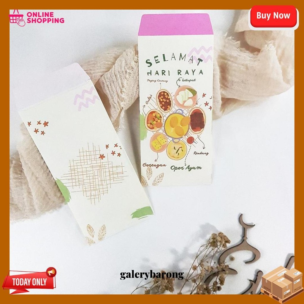 

[ Isi 10, 20,30,50 ] Amplop Lebaran 2025 / Amplop Lebaran Aesthetic / Amplop Angpao Lebaran Murah / Amplop Idul Fitri Original Produk