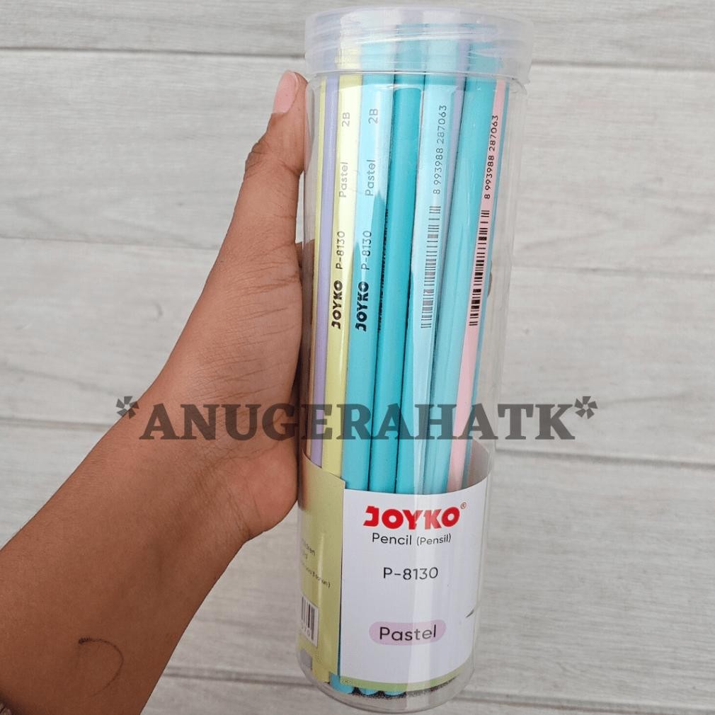 

ORIGINAL (1Tabung=36Pcs) Pensil Tabung Joyko P-8130 pastel pel-116