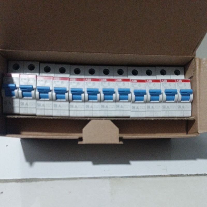 MCB ABB 6a per box/12 pcs