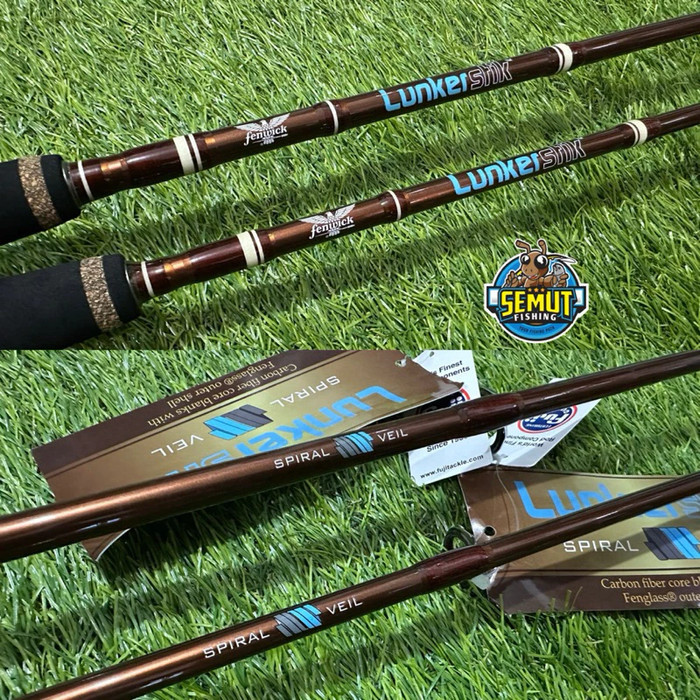 Joran Pancing Fenwick Lunker Stik Spinning & Baitcasting Rod