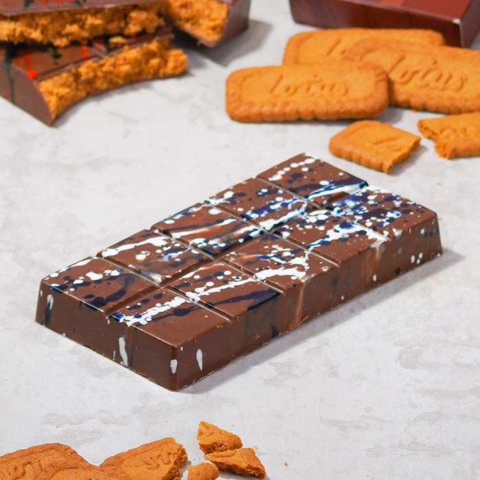 

terbaru !!! ( spesial valentine ) ( free kriptok white choco berry ) dubai chocolate bar lotus big