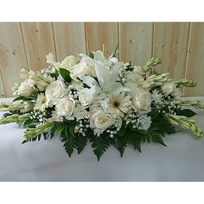 TERBARU RANGKAIAN BUNGA SEGAR CENTERPIECE OVAL CENTERPIECE BUNGA SEGAR
