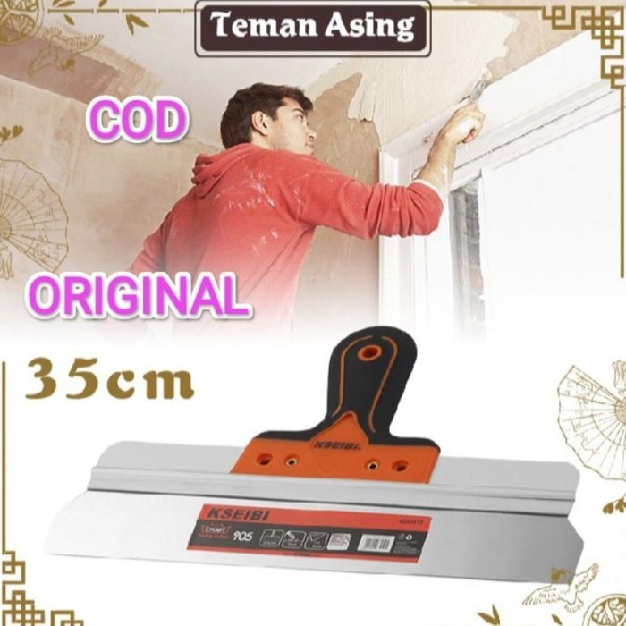 KHUSUS GRAB ** TERLARIS Kape Stainless Sekrap Stainless Serbaguna Kape Scraper Scraper Cat Drywall