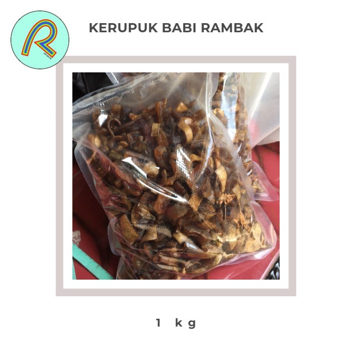 

Readyy!! Kerupuk Babi Mentah 1kg