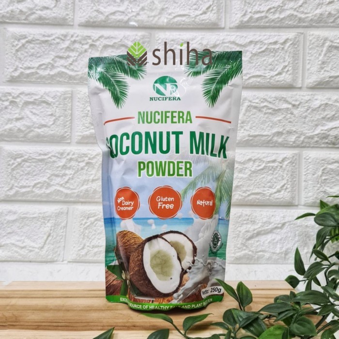 

Warung Shiha - Organic Coconut Milk Powder/Santan Bubuk Nucifera 250 G Best Seller