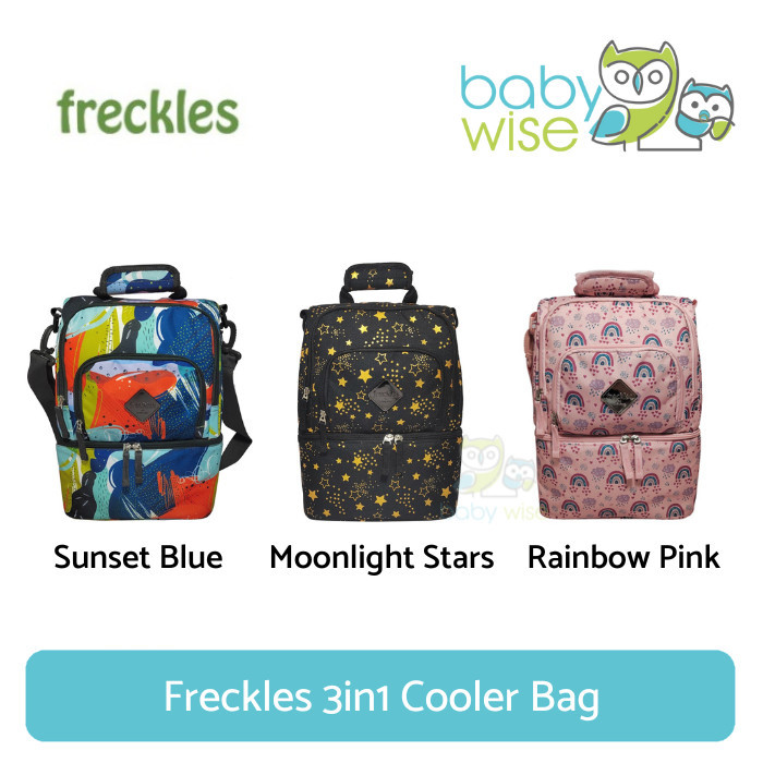 Freckles 3in1 Cooler Bag - Tas Penyimpanan ASI Travel Chiller Insulate