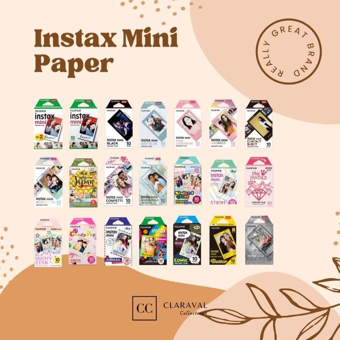 INSTAX MINI PAPER / INSTAX REFILL INSTAX / REFILL POLAROID FUJIFILM
