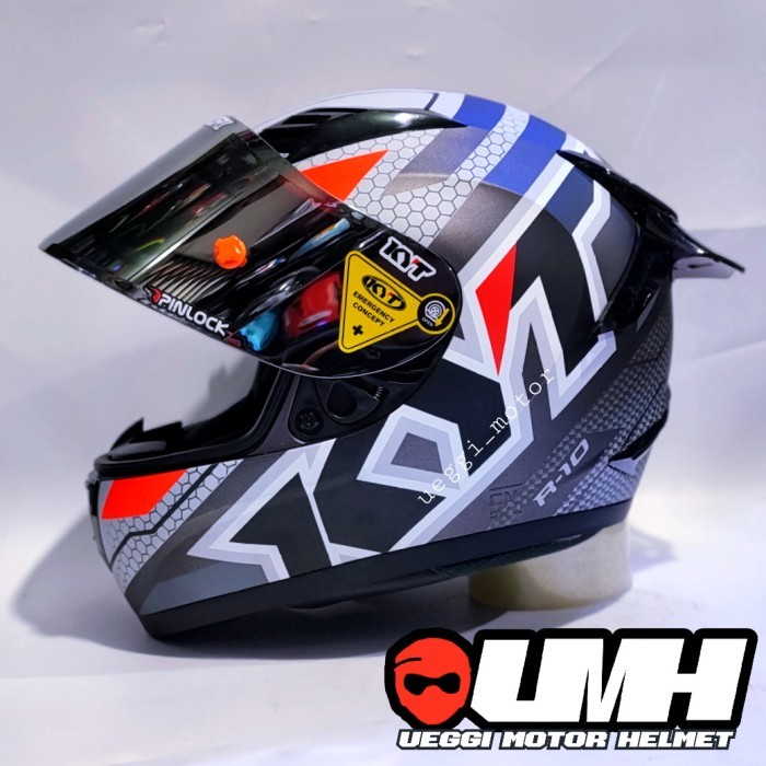HELM KYT R10 PAKET GANTENG