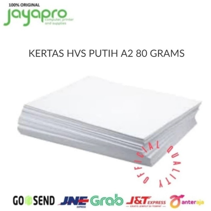 

Kertas HVS ukuran A2 80 grams
