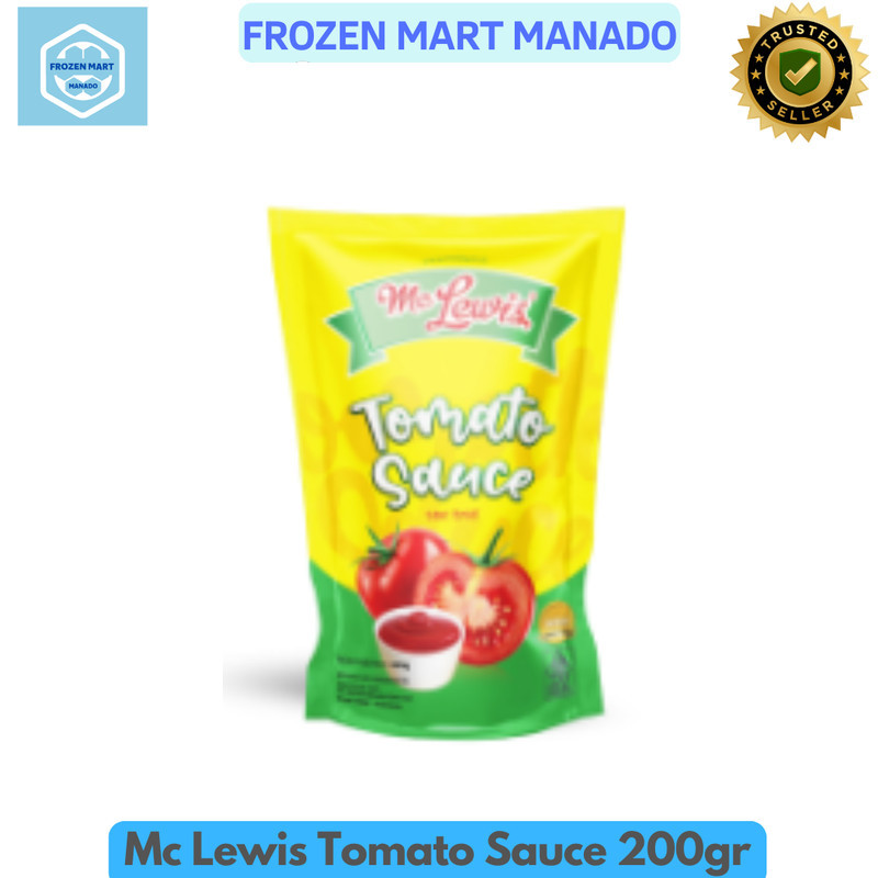 

Mc Lewis Tomato Sauce 200gr - Frozen Mart Manado (Frozen Food Manado)
