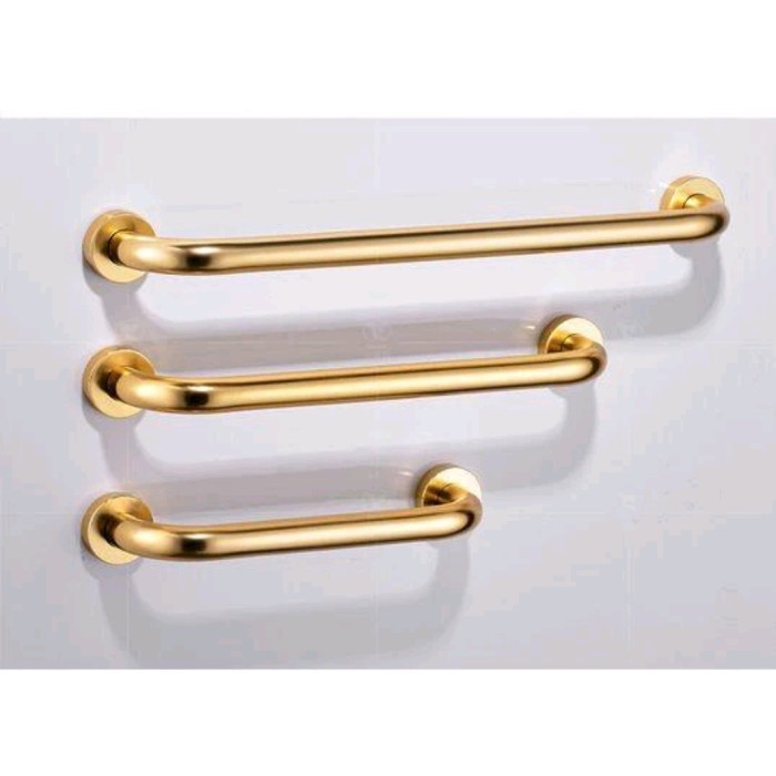 PEGANGAN BATH TUB EMAS 40CM-50CM/PEGANGAN KAMAR MANDI GOLD MURAH