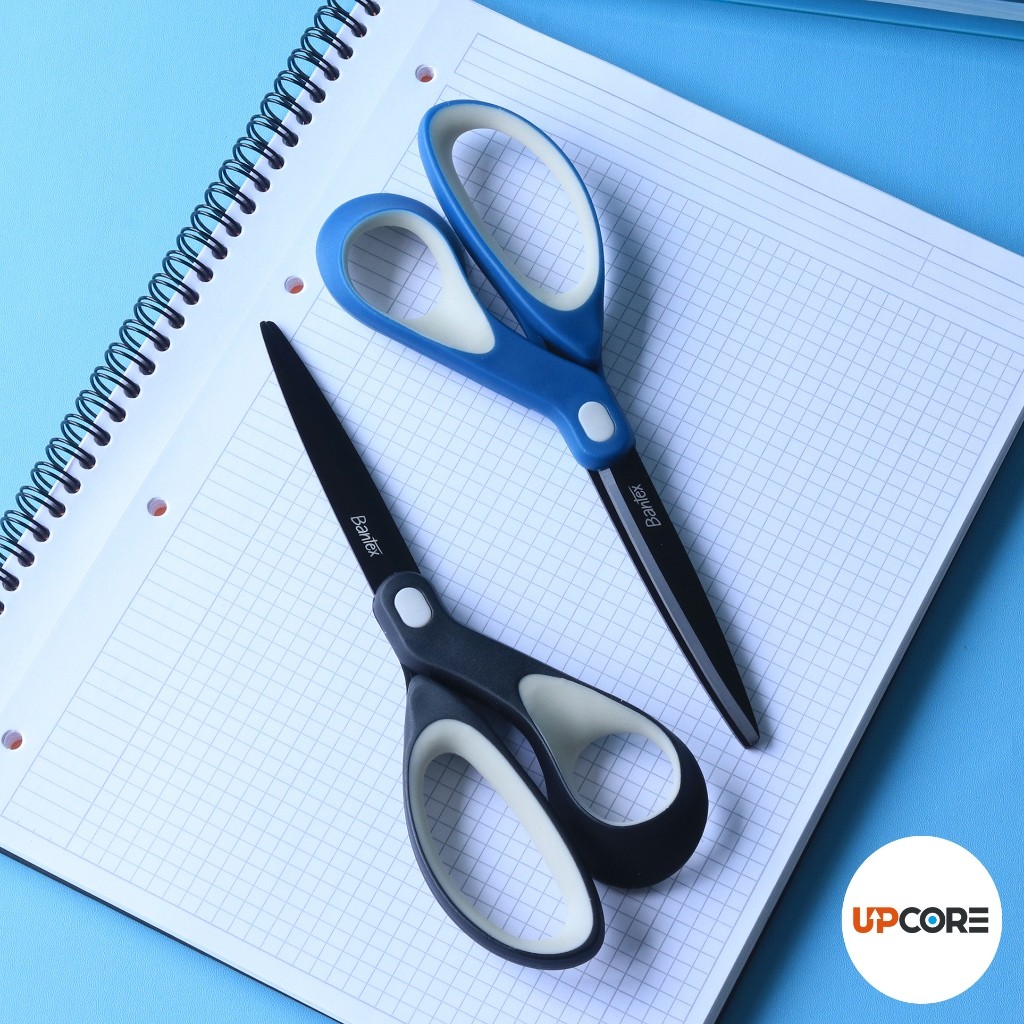 

[Pelangi Stationery] BANTEX Gunting BD1013 Ergonomis Anti Karat Stainless Steel 213mm